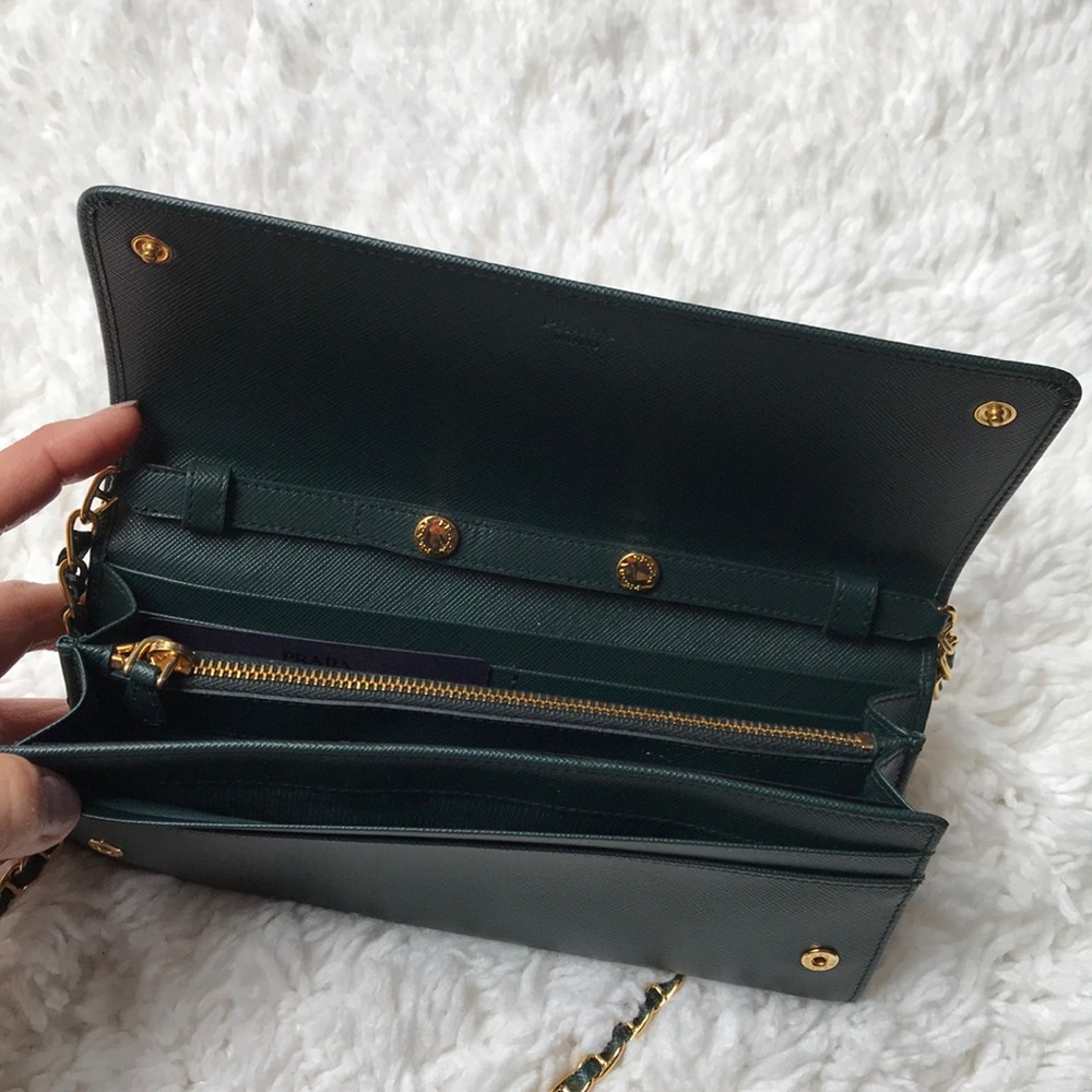 SOLD! πPrada Convertible Clutch Crossbody π - Picture 3 of 8
